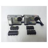 (2) Digital Mavica MPegMovie 4X Cameras