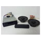 Sony AM/FM Cassette Car Stereo w/ Speakers