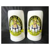 Pair of Capitol Ale House Stein Mugs