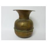 Vintage Brass Spittoon ~ 11" Tall