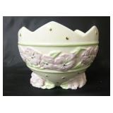 Lenox Easter Egg w/ Violets Candy Dish