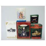 (5) Hallmark Keepsake Ornaments