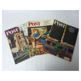 1950 Saturday Evening Post Magazines