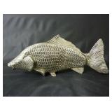 Silver Plate Fish ~ Letter or Menu Holder