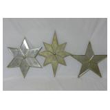 Set of Star Wall Decor ~ (2) are Mirrored