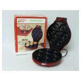 Holiday Time Mini Donut Maker w Instructions & Box