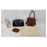 Vintage Cigarette Case & Ladies Purses