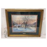 Robert A Tino White Christmas ARTIST PROOF wCOA