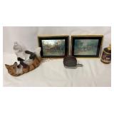 Fox Wine Bottle Holder, Foil Fox Hunt Art & More!
