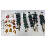 Christmas Ornaments & Multicolor String Lights