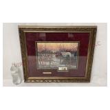 Robert A Tino Winter Duo Signed & #ed Lithograph