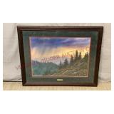 Robert A Tino High Country Rain Double Signed #ed