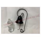 Vintage Metal Wall Mount Bell - 12.5' Overall