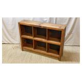 Hand Made Cubby Cube Book Shelf - Lighted