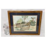 Watercolor Painting Signed Jay (Janice Davenport)
