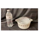Pyrex Town & Country #473 Casserole W Lid 1 Qt