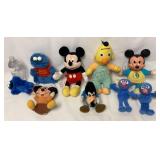Sesame Street & Disney Plush Toys - 9
