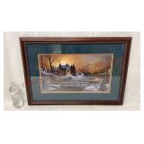 Terry Redlin Heading Home Custom Framed & Mat