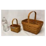 Longaberger 2007 Hostess & 1992 Handled Basket
