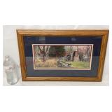 Robert A Tino Cades Cove Signed Framed Print