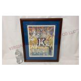 Univ of Kentucky 'Wildcats 90-91' Signed #rd Print