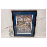 Univ of Kentucky 'Wildcats 96-97' Signed #rd Print