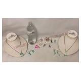 Blown Glass Miniatures & Jewelry - See Desc