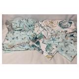 Coastal Beach Twin Bedding Set - 5 Pieces