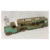 1960s Buddy L Pressed Steel Car Hauler Transporter