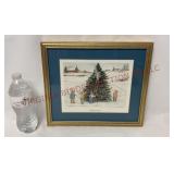 Doreen Coley 'Trimming the Tree' Signed #143/500