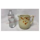 Halls Superior Jewel Tea Autumn Leaf Cream Pitcher