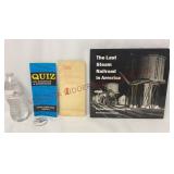 American Railroads Quiz, N&W Books & Amtrak Pin