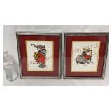 Betty Mitchell Mouse Block Prints - Set of 2
