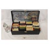 Vintage 8-Track Case & Contents - See Desc