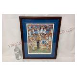 Univ of Kentucky 'Wildcats 97-98' Signed #rd Print