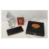 Prince Albert Tobacco, Wood Cigar Box & Wallet