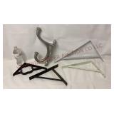 Large Double Wall Hook & Shelf Brackets