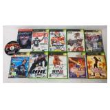 XBox Video Games (10) & Star Craft Guide