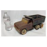 1960s Structo Pressed Steel Dump Truck Toy