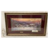 Robert A Tino Christmas Magic Signed & #rd Print