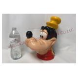 1970s Play Pal Plastics Goofy Coin Bank