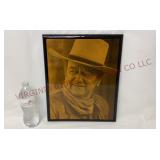Vintage John Wayne Western Wall Plaque
