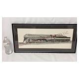Norfolk and Western 611 Framed Print by J R Lisle