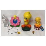 Tweety Bird Plaster Bank, Jewelry & More!!!