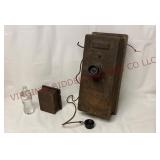 Antique Western Electric 317BU Railroad Telephone