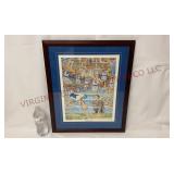 Univ of Kentucky 'Wildcats 94-95' Signed #rd Print