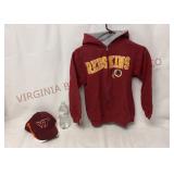 Redskins Youth M Zip-Up Jacket & VT Cap / Hat