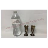 Sterling Silver Cordial Cups Goblets - 40.85g
