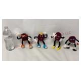 1980's Applause California Raisin Poseable Toys