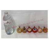 Poland Indent Reflector Mercury Glass Ornaments